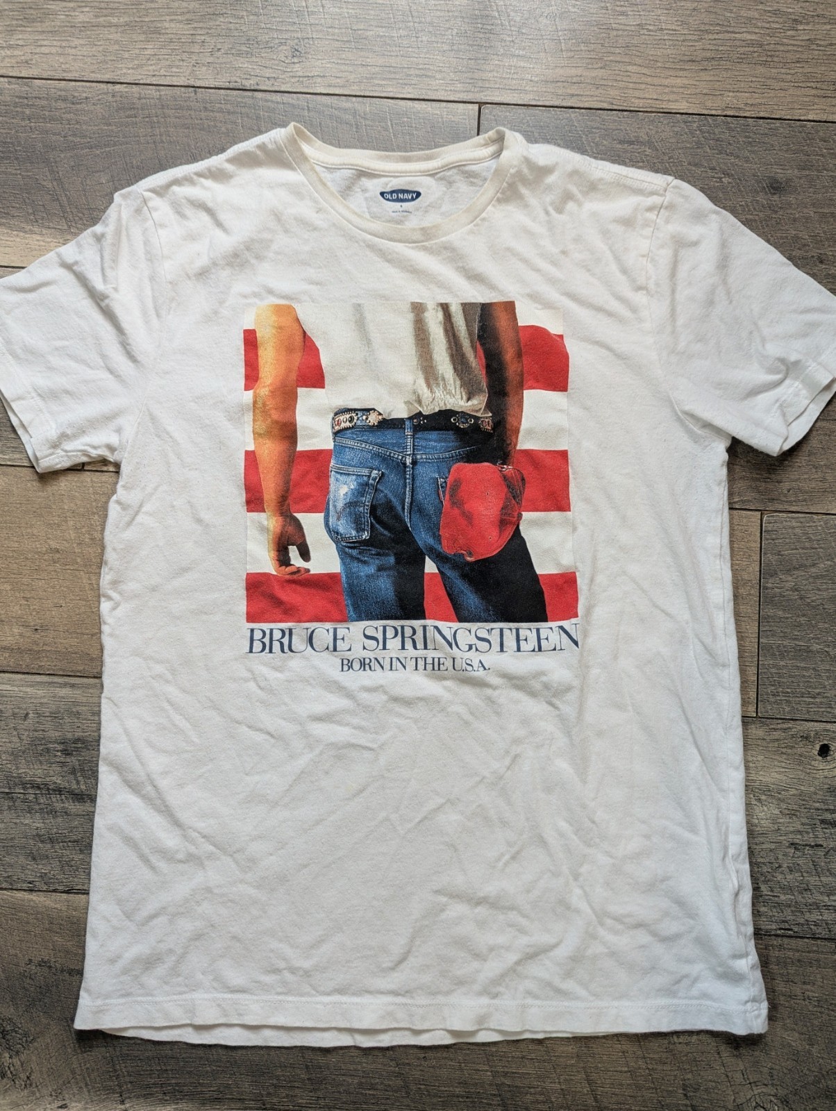 Bruce Springsteen Born in the USA Tour T-Shirt Size Small 2 Sided