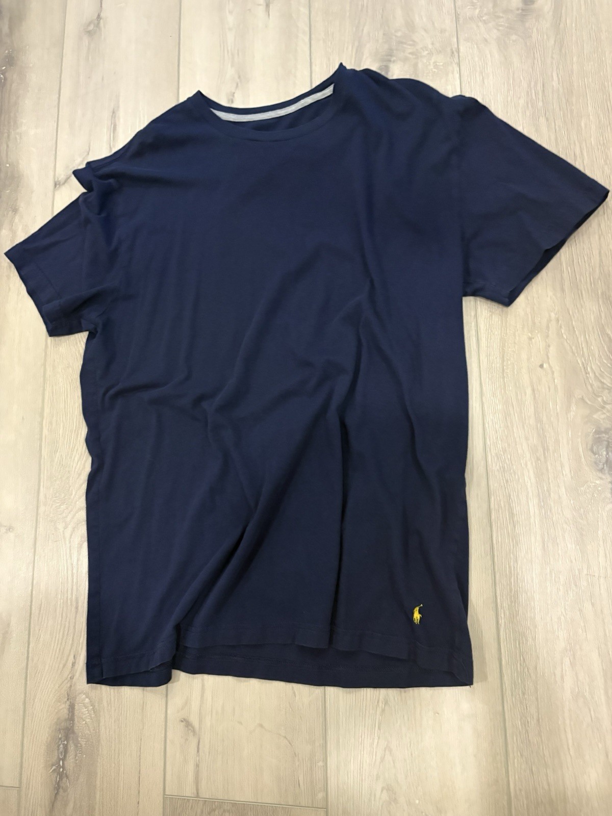 Polo Ralph Lauren Men’s Relaxed Fit Logo Crew Neck Cotton Jersey Tee Lot 2 L