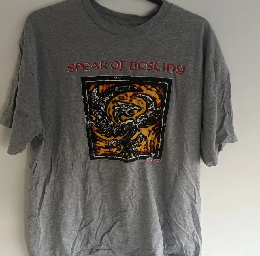 Spear of Destiny Sport gray T Shirt Full Size S-5XL BS867