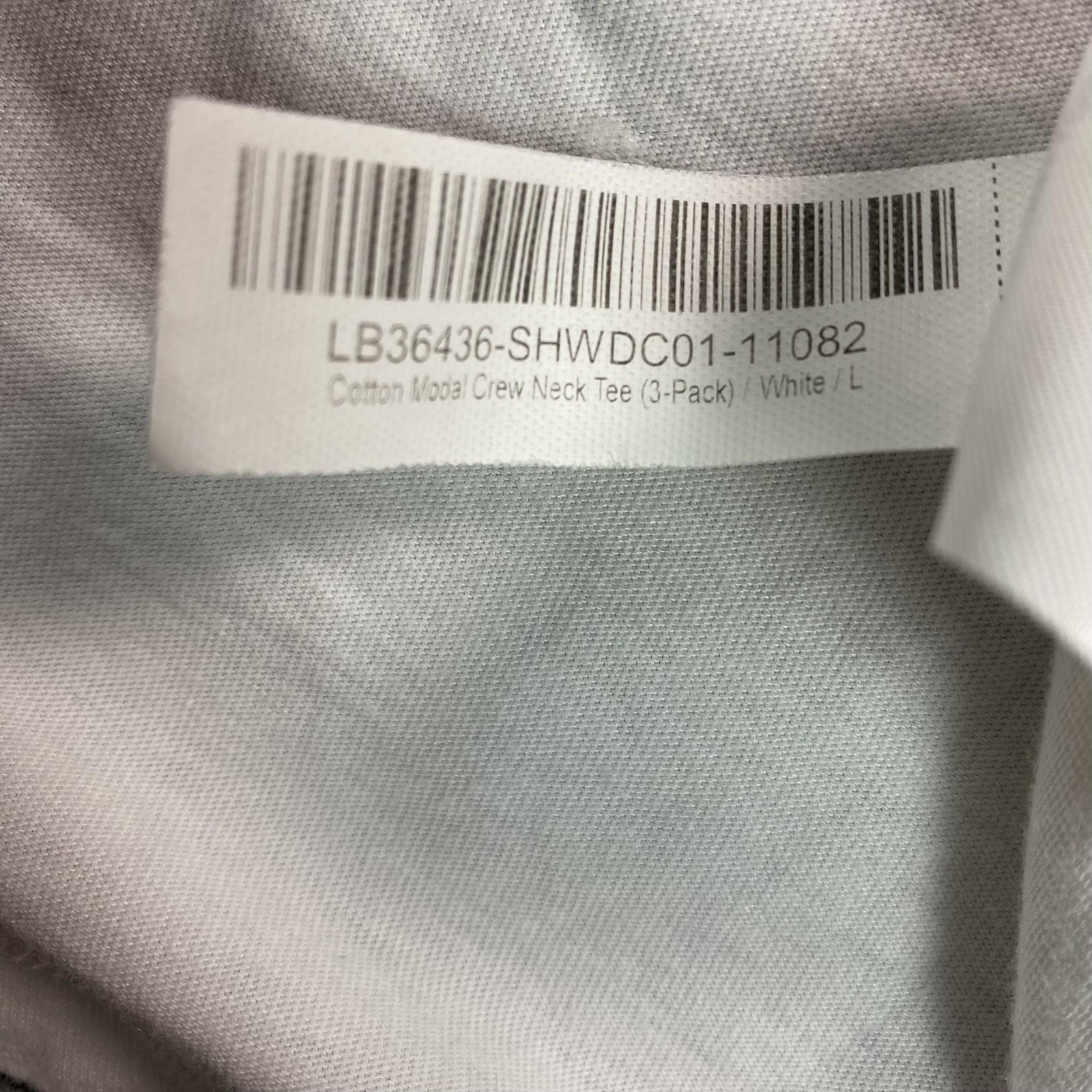 Quince Shirt Mens Large White Cotton Modal Crew Neck Tee Solid Basic Casual