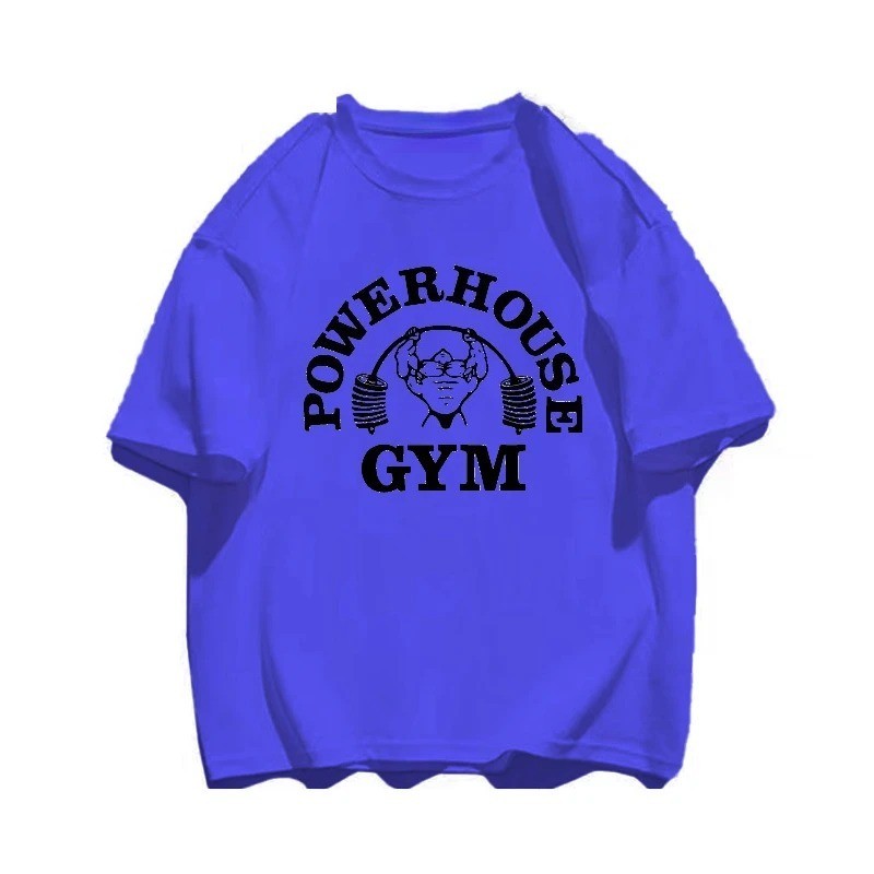 Men T-shirts Fitness Bodybuilding Cotton Shirt Oversized Rag Gym Sport Muscle.