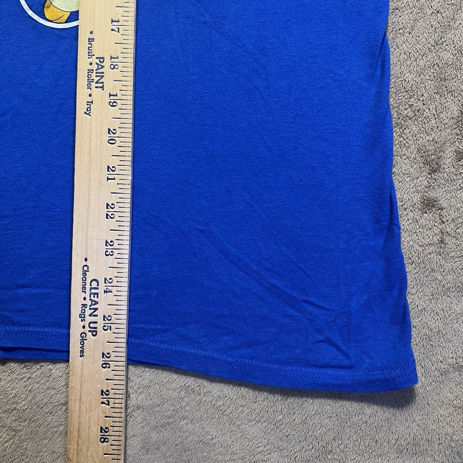 Pokemon Mens Blue Pikachu Gotta Catch Em All Graphic T Shirt Large Short Sleeve