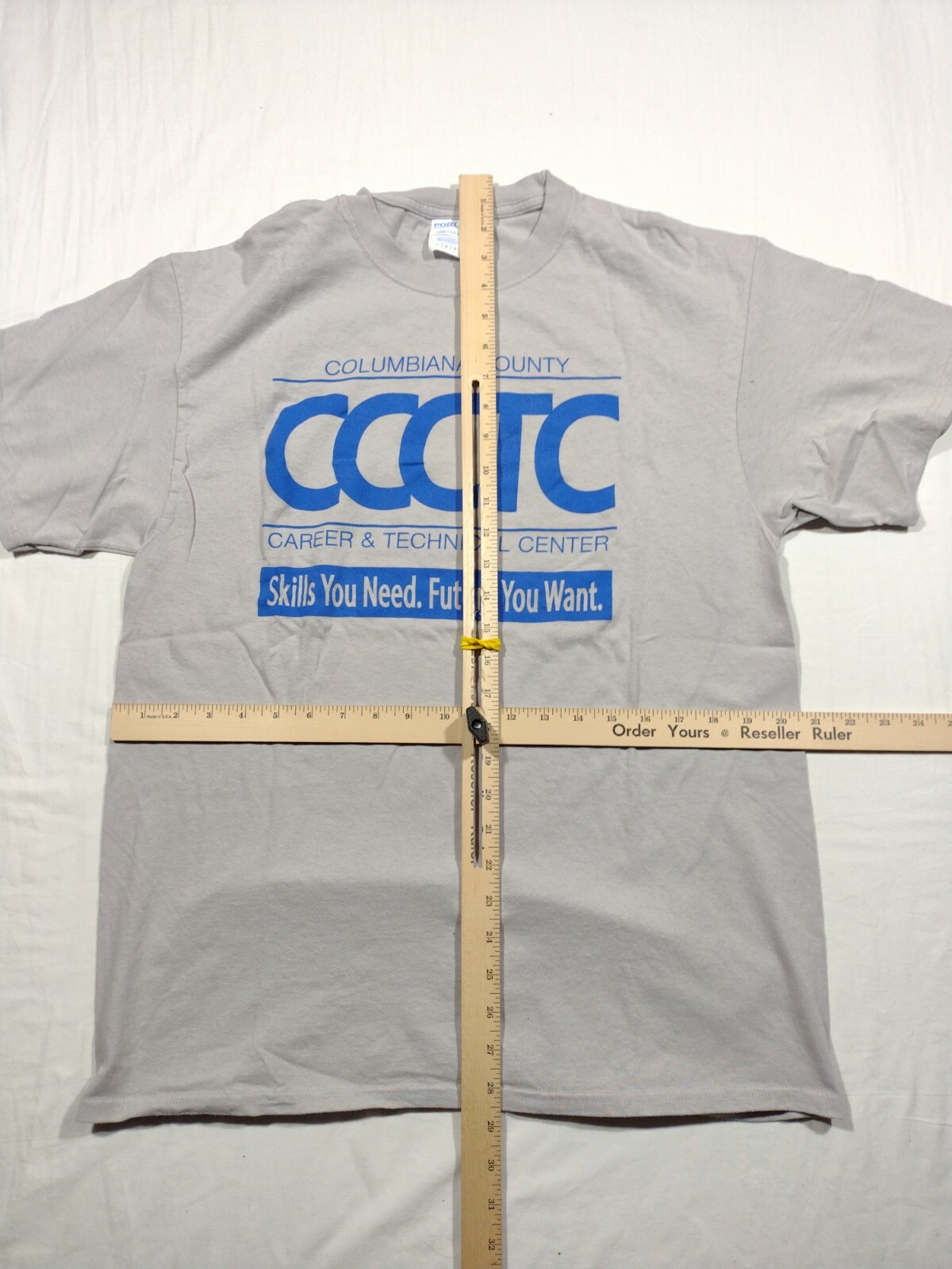 What’s Your E T Shirt Mens Large Gray Career Center Tee High School Trades Weld