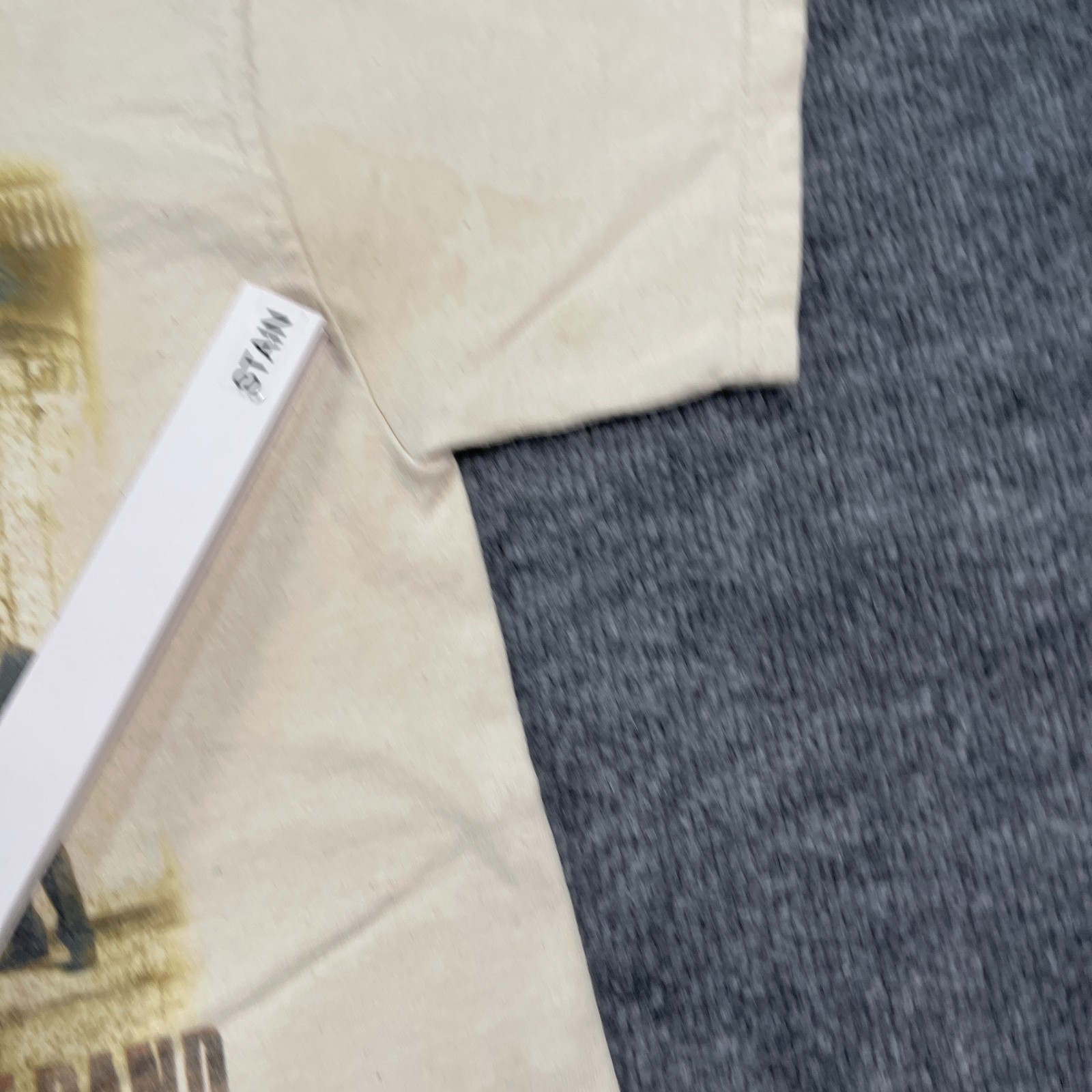 Vintage 2007 Bruce Springsteen & The E Street Band Shirt Medium 19×25 Beige