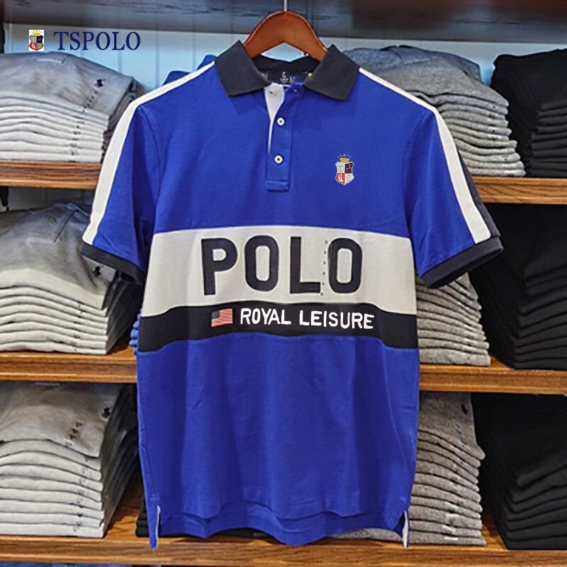 New Tusuo Men’s Cotton Classic T-Shirts Sport Short Sleeves Casual Polo T12