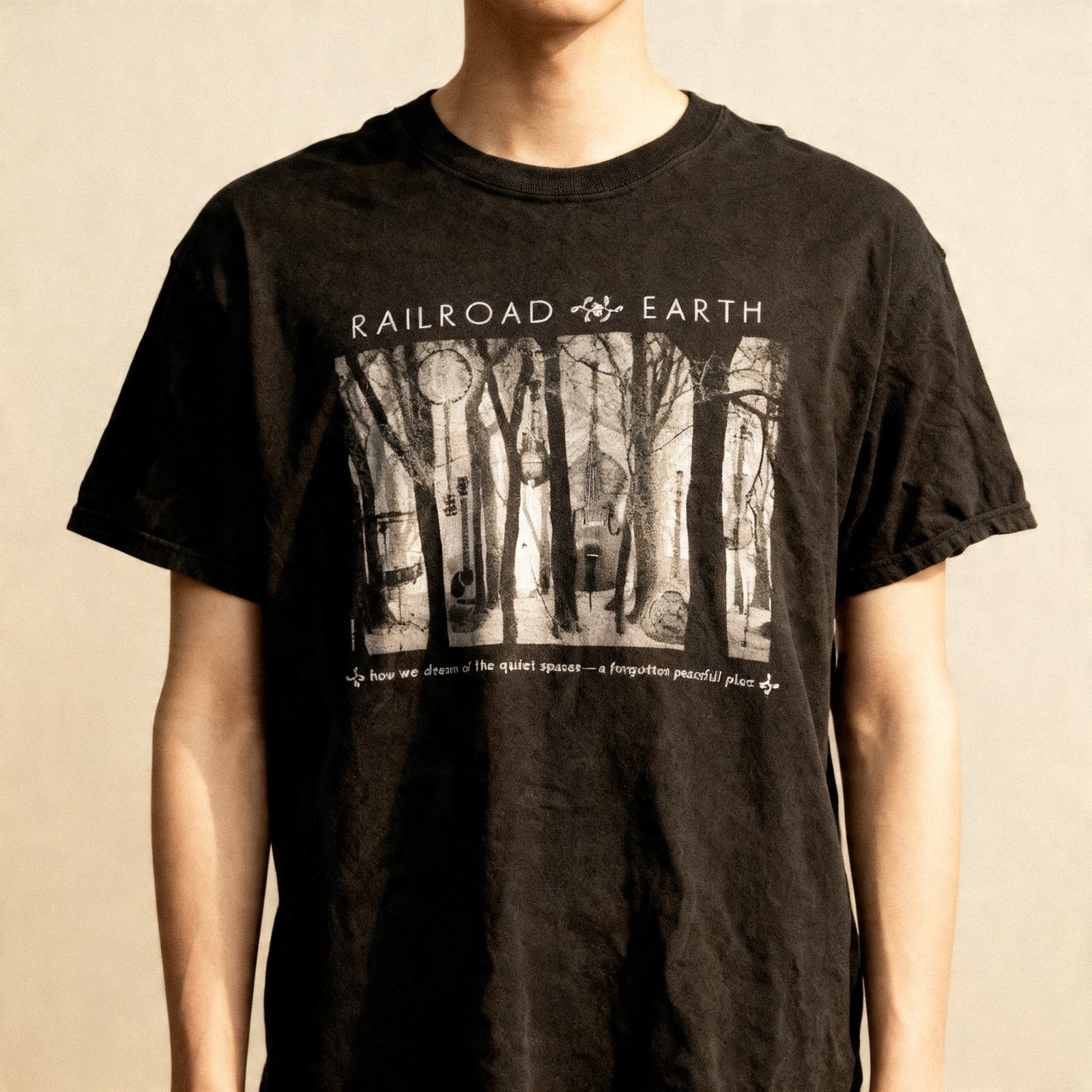Railroad Earth Black Cotton Shirt Full size S-5XL Unisex