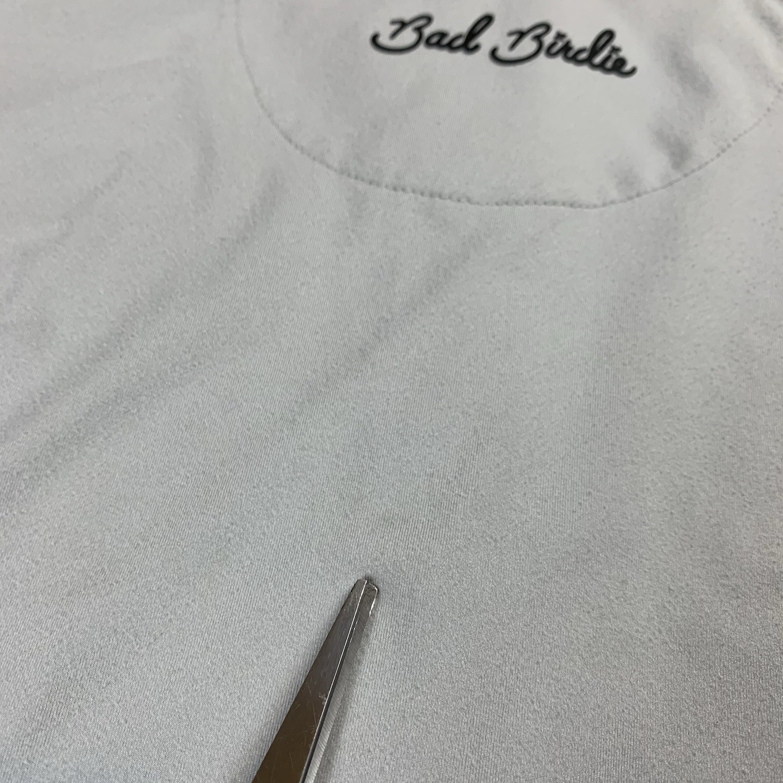 Bad Birdie 1/4 Zip Pullover Men’s S Gray Stretch Performance Golf