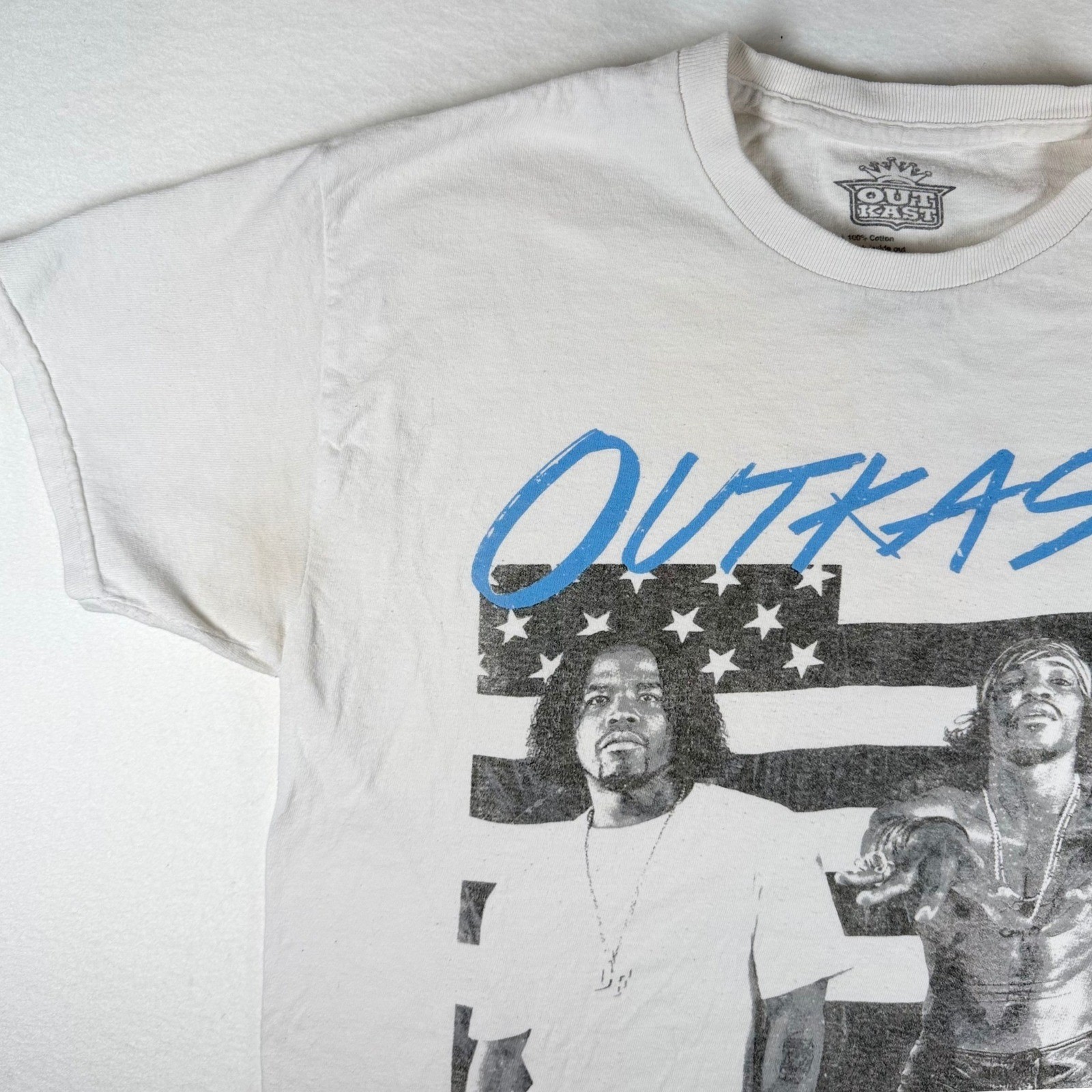 Outkast Graphic T-Shirt Mens M White Stankonia Era Hip Hop Andre 3000 Big Boi