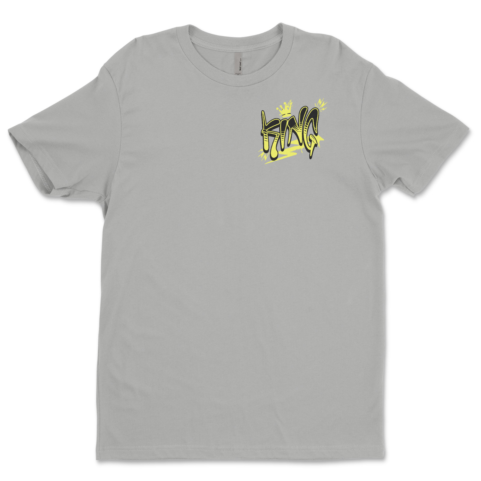 Custom T-Shirt, King ,Dtf Print On Next Level T-Shirt unisex Soft Cotton