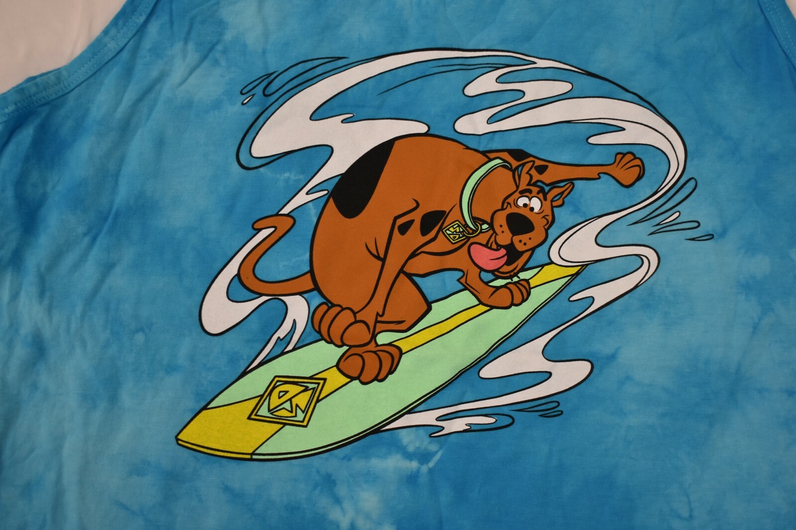 Scooby Doo Mens Scooby Surfing Tank Shirt New S, M, L, XL, 2XL