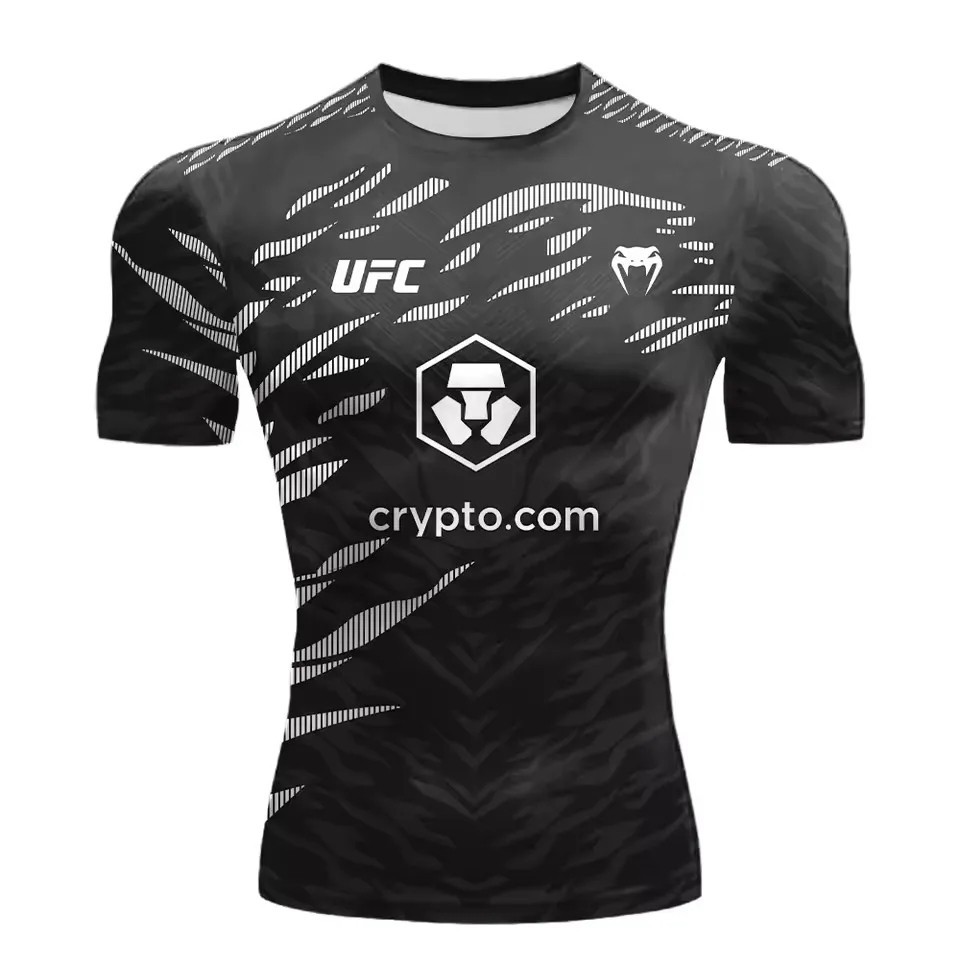 Men’s UFC Boxing Fight T-Shirt Summer Casual Quick Dry Breathable & Fashionable