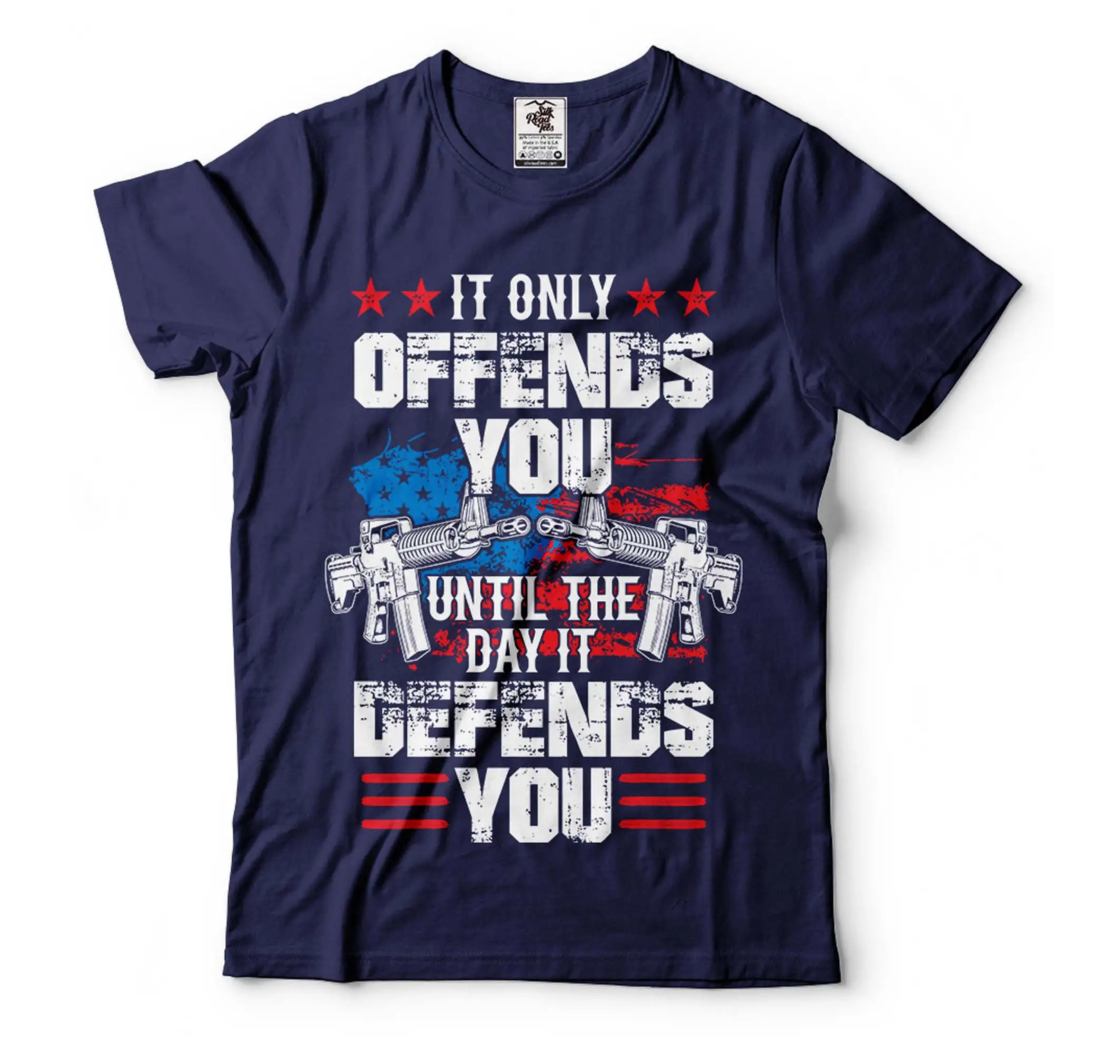 2nd Amendment Shirt Pro Gun Rifles Shirts USA Patriotic Tshirt Gun Lover Tee