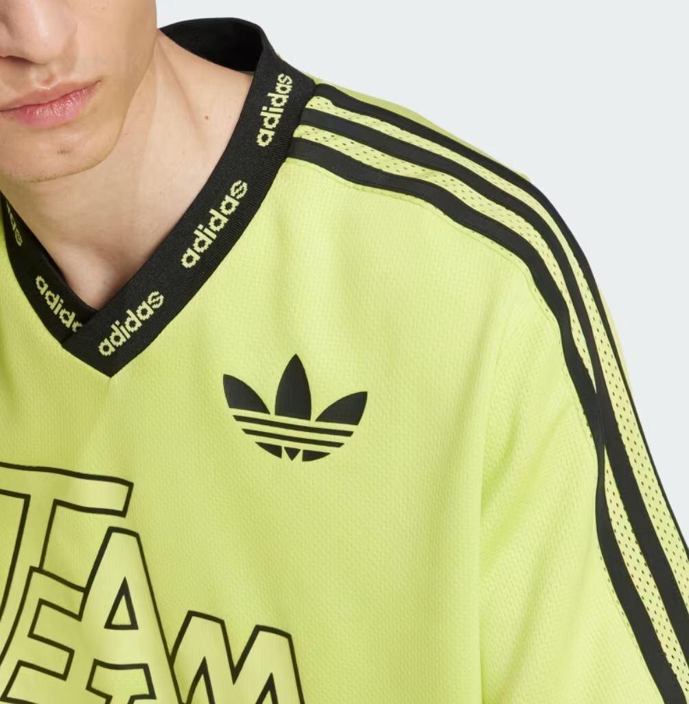 NEW MENS ADIDAS ORIGINALS ADILENIUM TREFOIL TEAM JERSEY SHIRT ~SIZE XL #JN0809