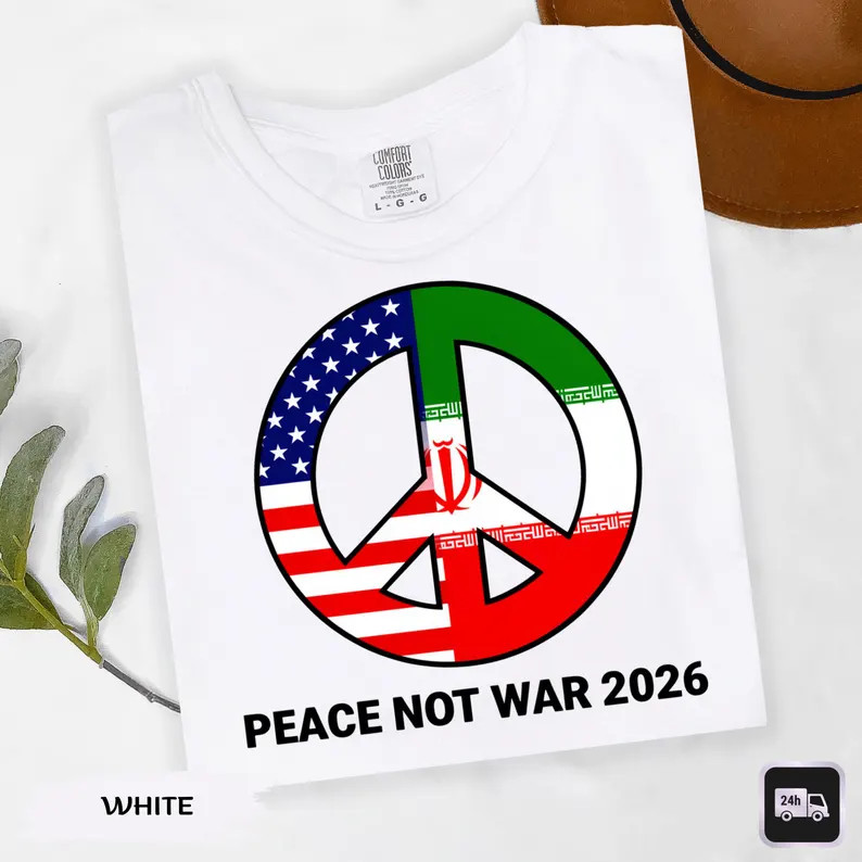 Peace Not War Shirt No Our War Comfort Tee Anti War Protest