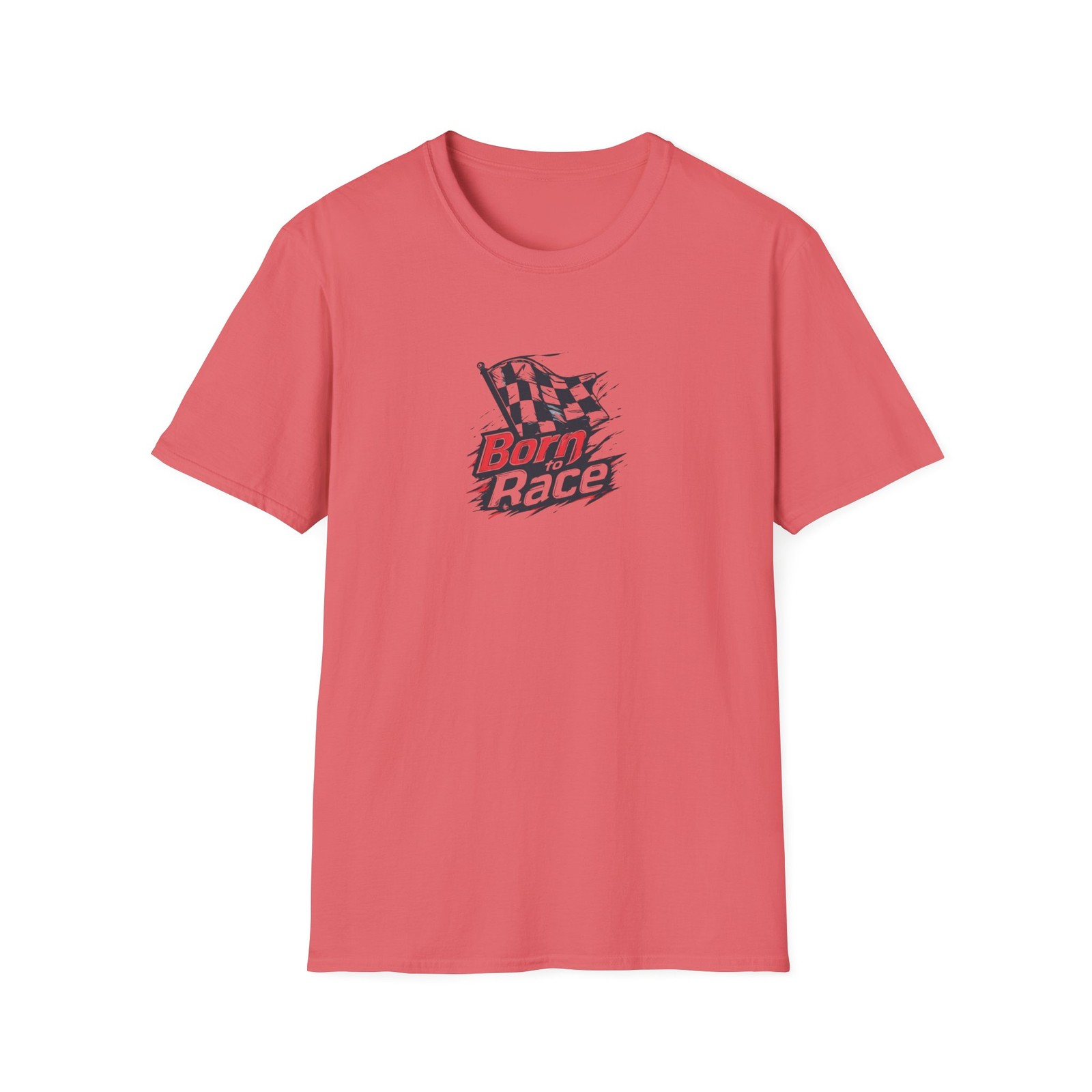 Born To Race Checkered Flag Racing T-Shirt