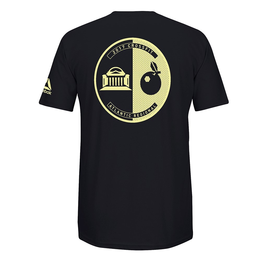 Reebok 2017 CrossFit Games Atlantic Regional Men’s Black T-Shirt
