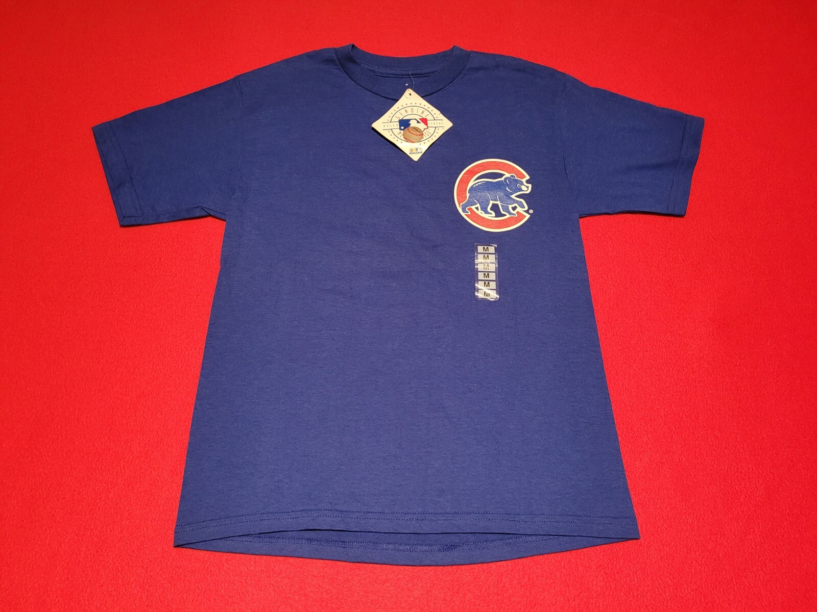 Chicago Cubs MLB #25 Lee Tee Shirt Medium Blue Baseball NWT FREE SHIPPING