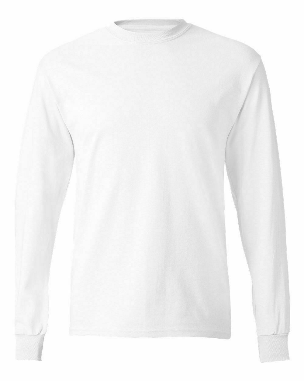 Gildan Men Adult Heavy Cotton 5.3 oz. Long-Sleeve T-Shirt