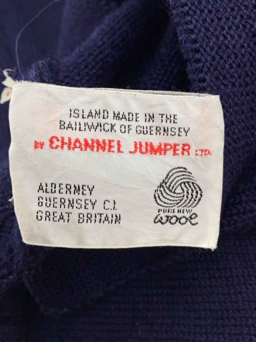 Other Brands Knit Sweater (Lightweight) Wool NVY Solid Color