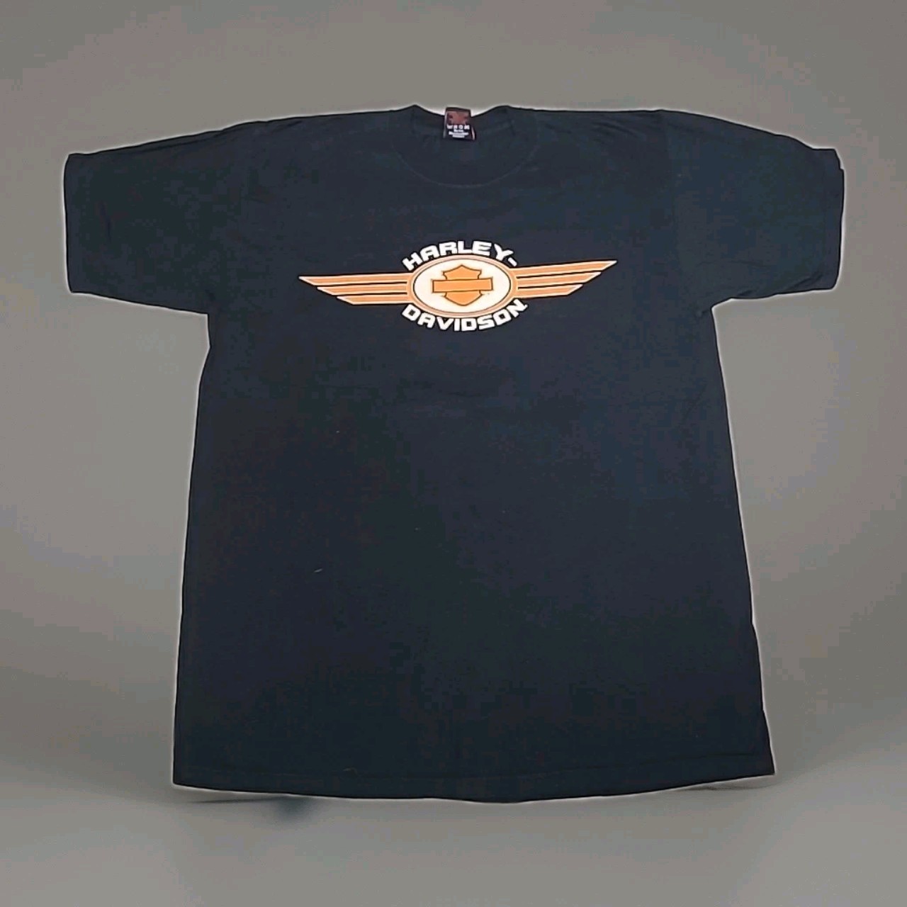 Harley Davidson Black XL T-shirt Las Vegas, Nevada on Genuine H-D Label in EUC