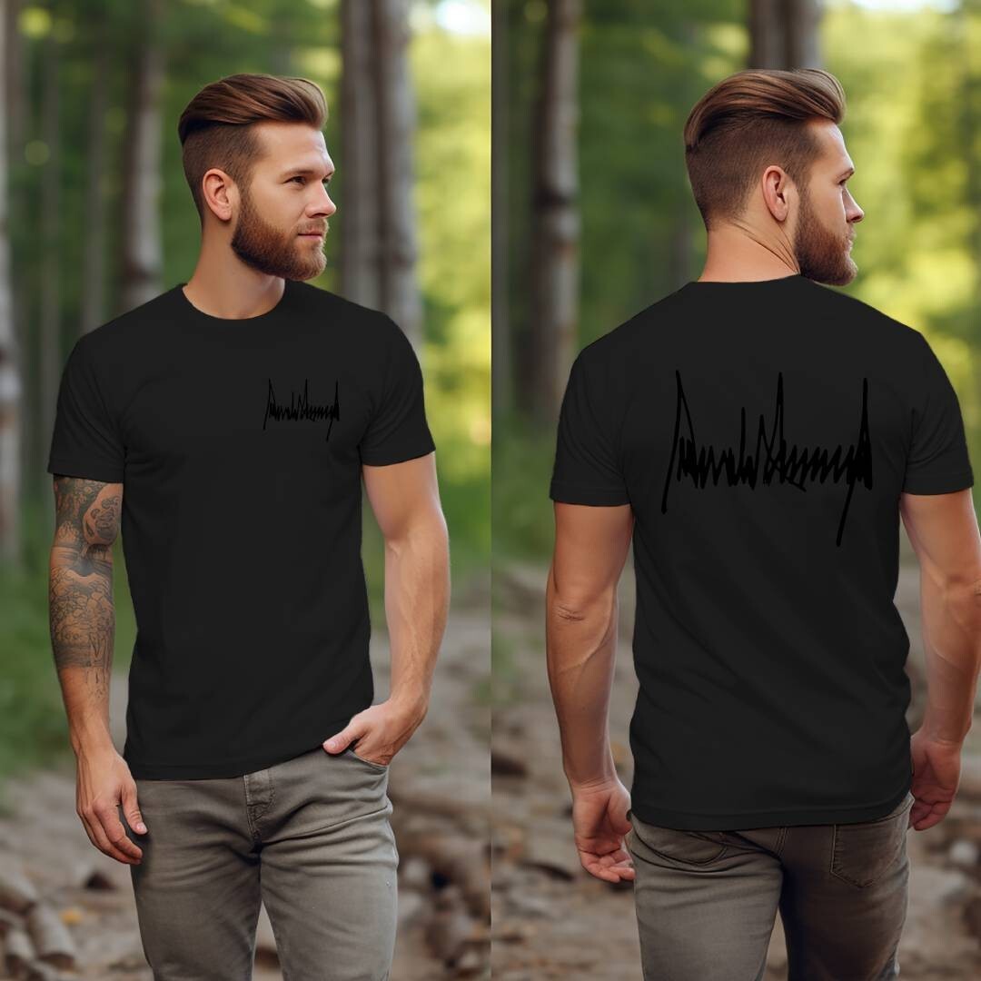 Trump Vance Signature 2024 MAGA 45 47 You Missed Never Surrender Legend T-Shirt
