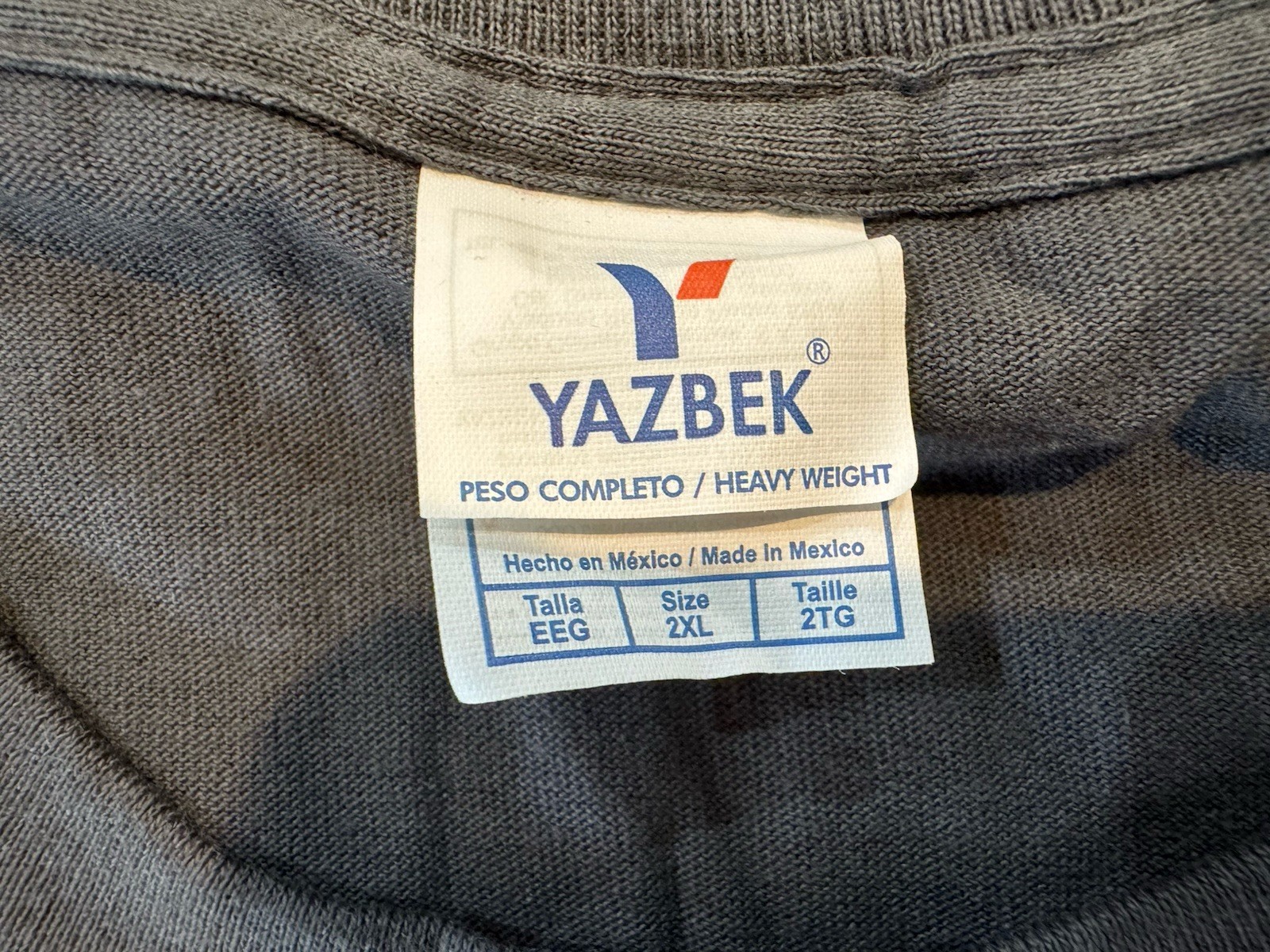 LOT OF 12 Yazbek Adult T-Shirts – Dark Gray – 2XL| NWOT