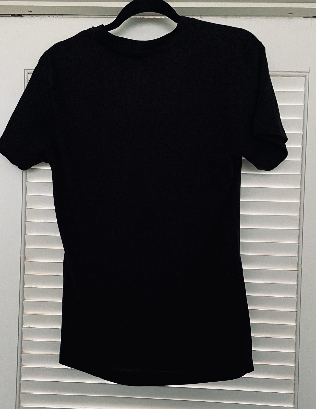NWOT Brooklyn Vertical-Size Small Black Skull Horror Tee Shirt- Cotton- HH