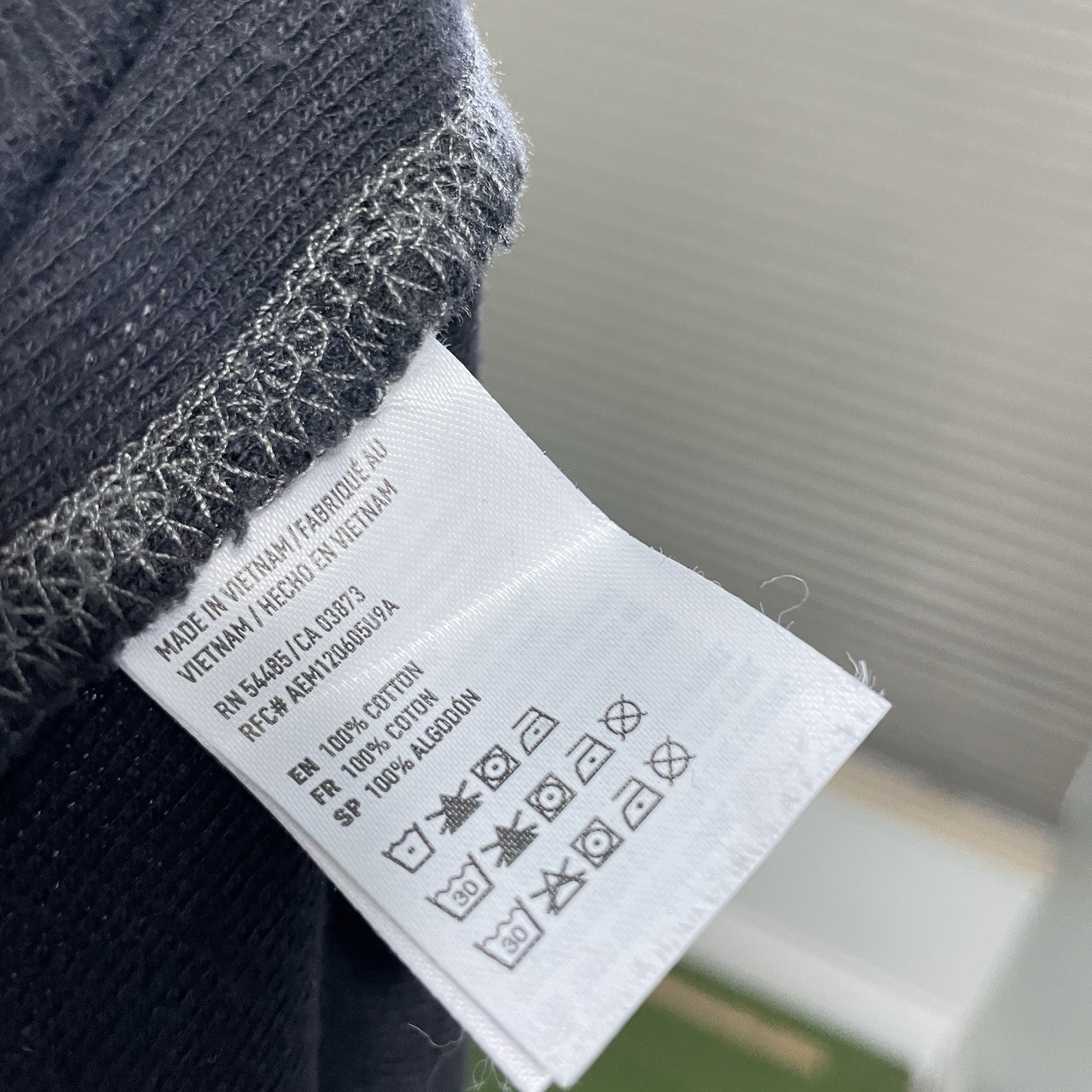 American Eagle Outfitters Heritage Shirt Mens M Gray Cotton Thermal Classic Fit