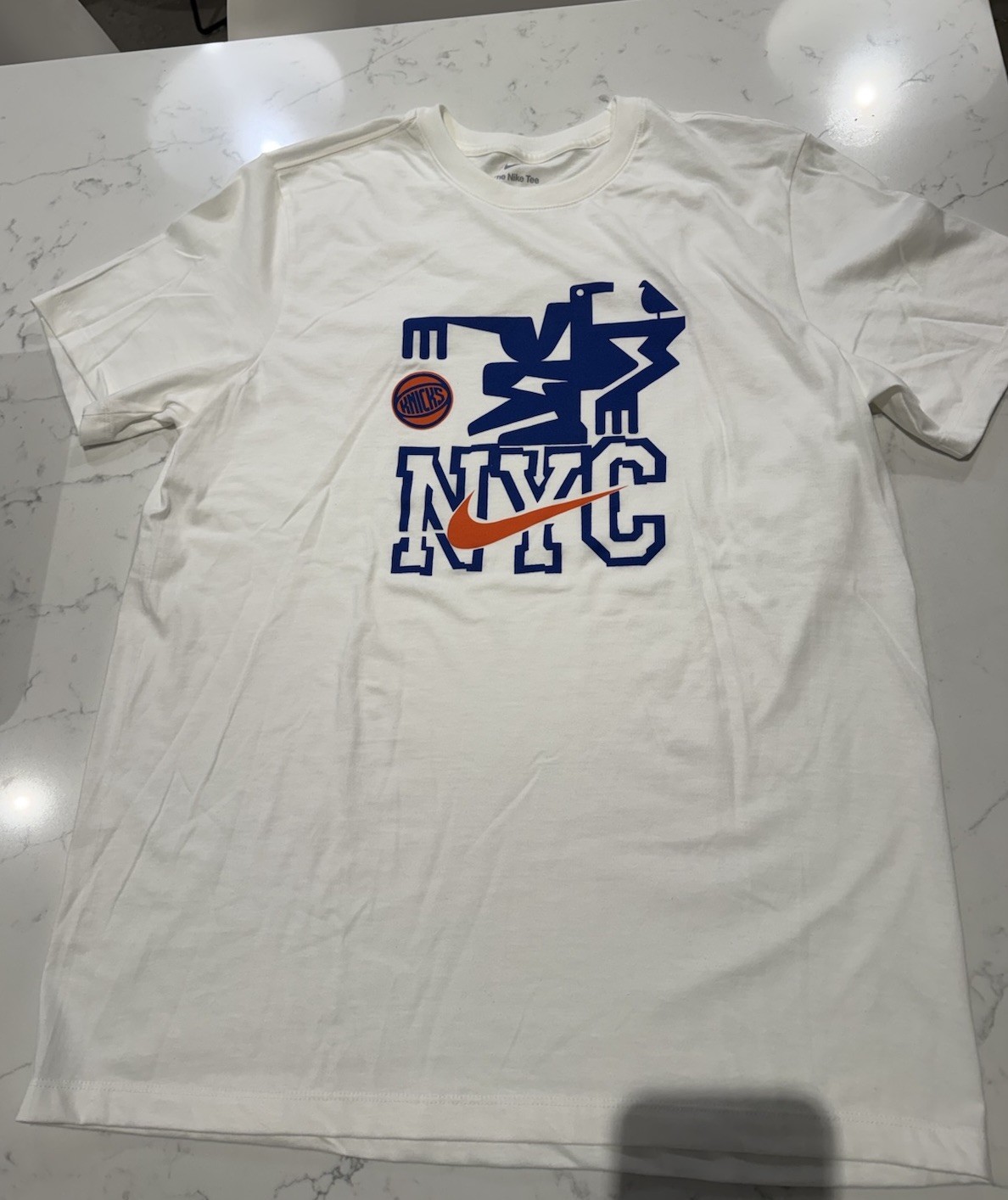 Nike NYC x Knicks ‘Park & Shop ‘Pop Up Limited Edition Basketball Tee Size Large