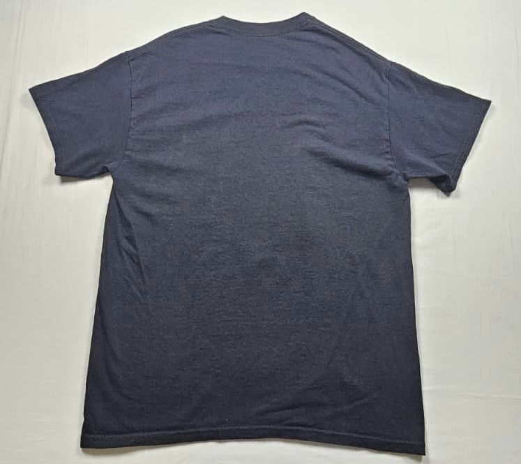 Vintage Wu Tang Clan Flames Logo Hip Hop Rap Tee Black Y2K T Shirt Size Medium