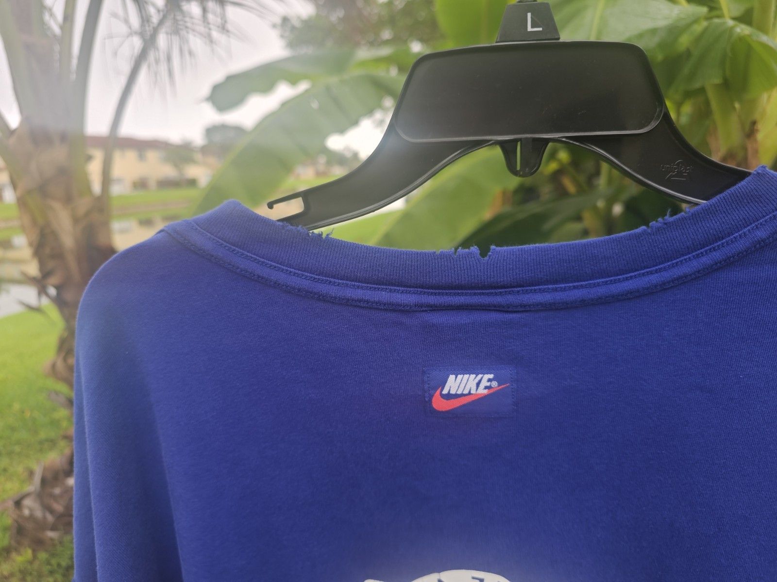 Men’s Size 3XL Nike Jordan Rare Air Distressed Shirt Deep Royal Blue IB3130-485