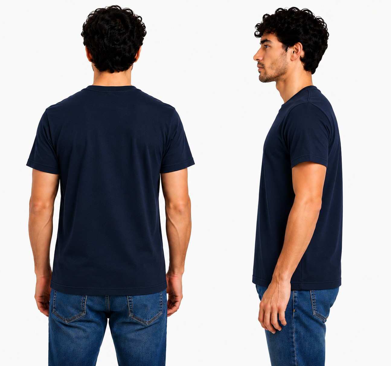 Gildan Heavy Cotton 5000 T-Shirt 3 & 5 Pack Men’s Blank Crew Neck Tee S-5XL