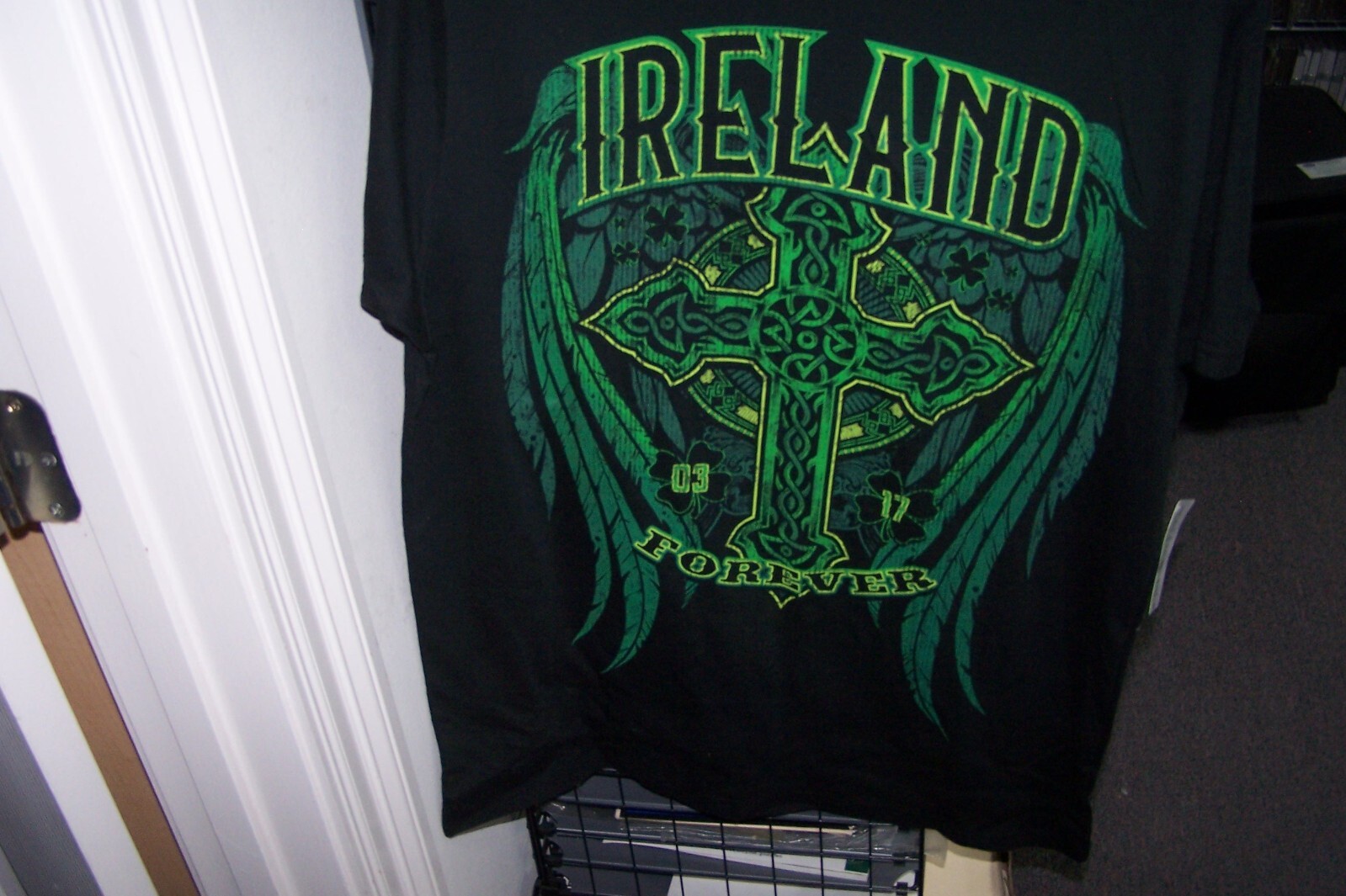 Way to Celebrate Size XL 46-48 Ireland Forever St Patrick’s Day T-Shirt NEW