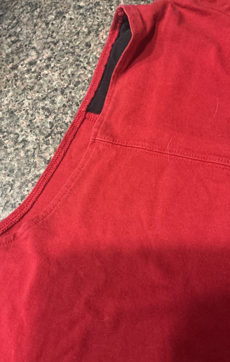 Footaction 100% Cotton Red Muscle Shirt XXL