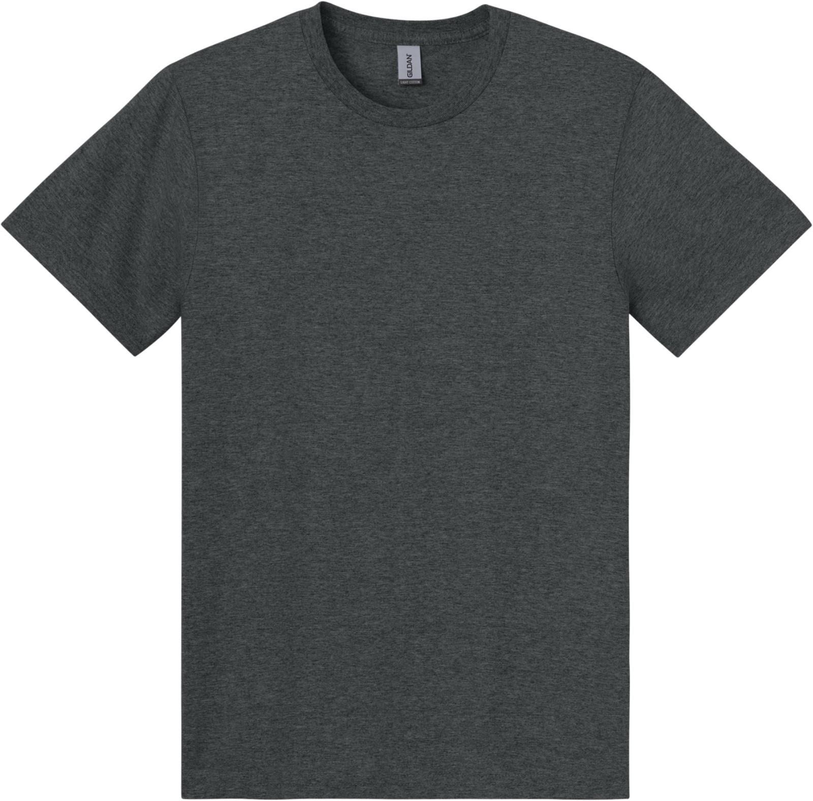 Gildan Mens Soft Light Weight Blended Heathered T-Shirt Modern Fit Tee XS-3X NEW