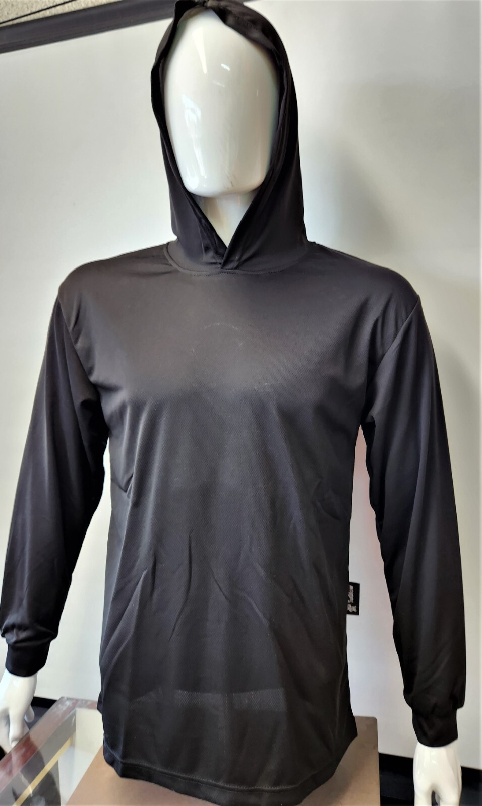 Hi Visibility Long Sleeve Safety Hoodie Shirt , Quick Dry Polyester Birdeye mesh