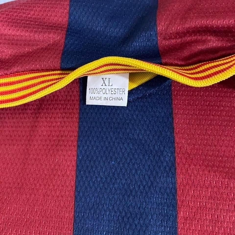 No brand Red and navy Barcelona football shirt XL. SKU498 #BarcelonaFC