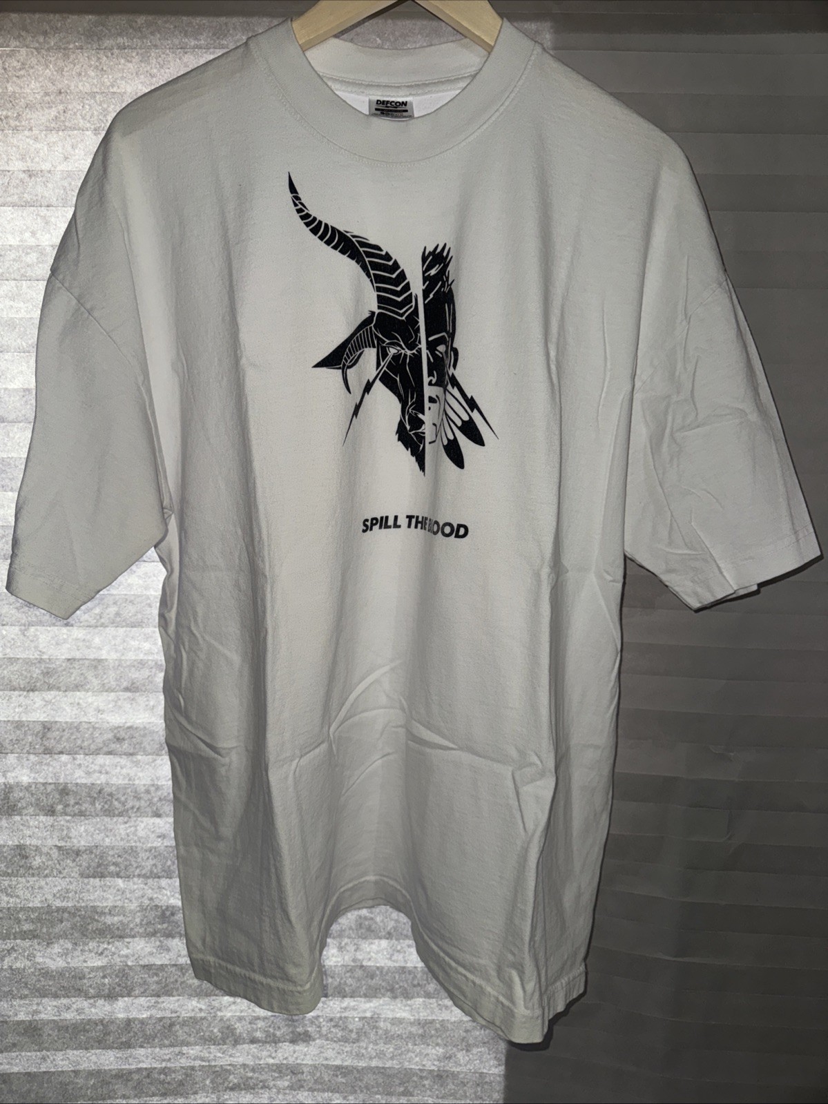 Defcon Group x Half Face Blades Tshirt RARE X-LARGE