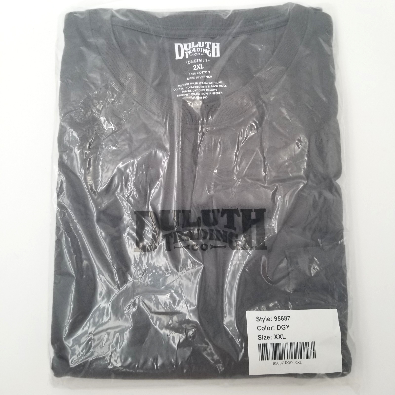 (3) Duluth Trading Co Men’s Long Tail T 2XL 100% Cotton Pocket Shirt #95687 New