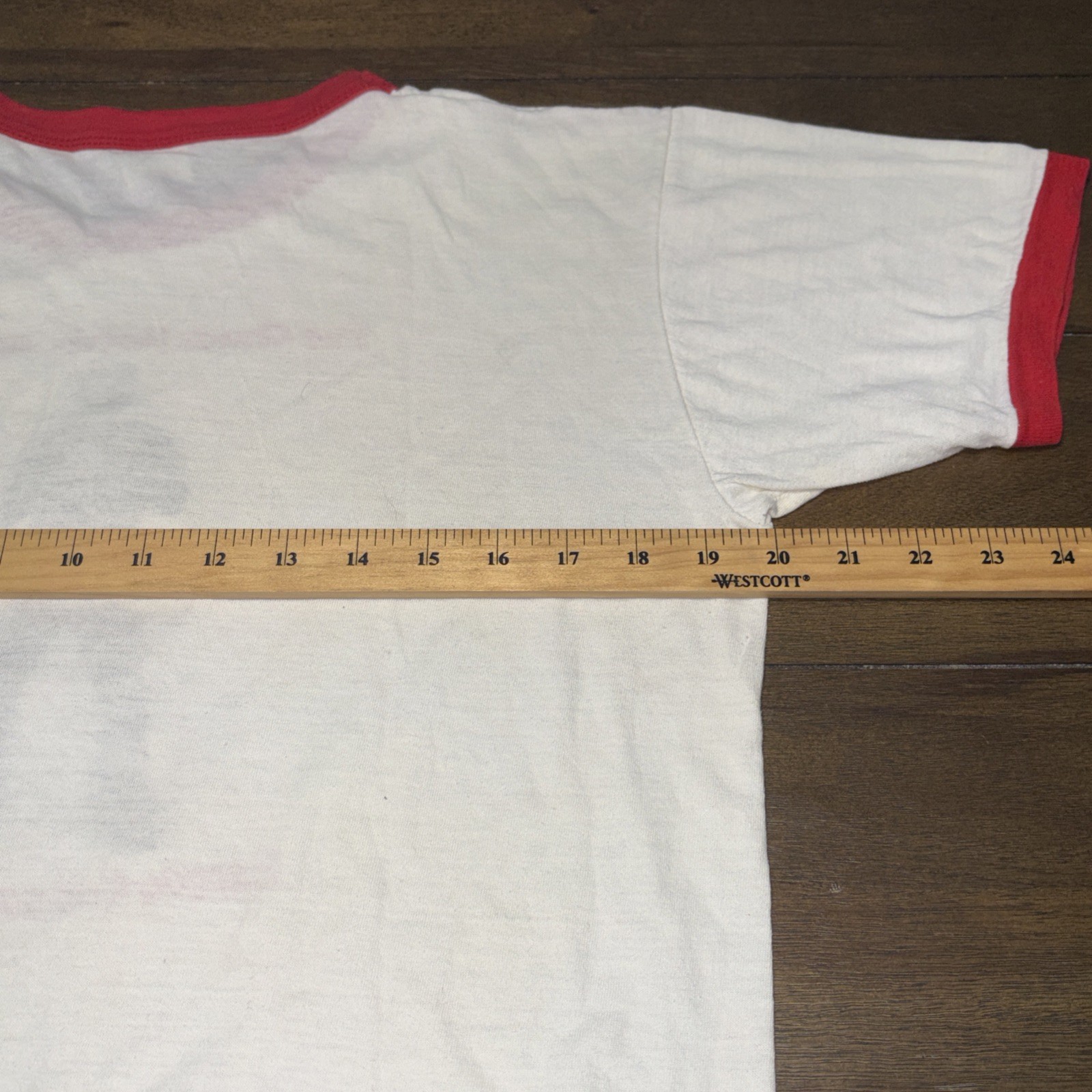 Vintage 70s – 80s Chuck Norris Super Star Karate Champ Ringer Single Stitch Sz L