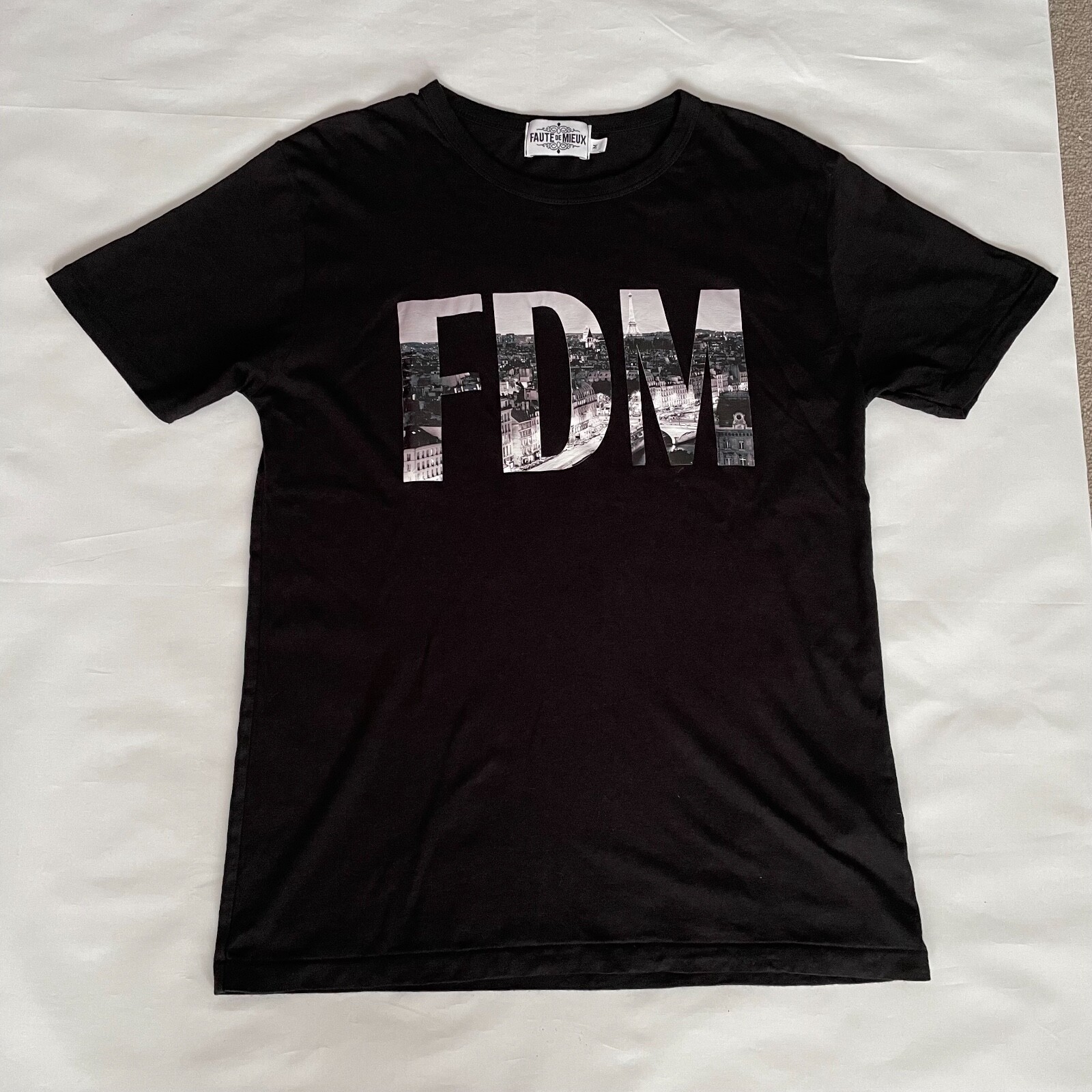 FDM Mens Bamboo Cotton Blend Fair Wear Foundation T Shirt Size Medium