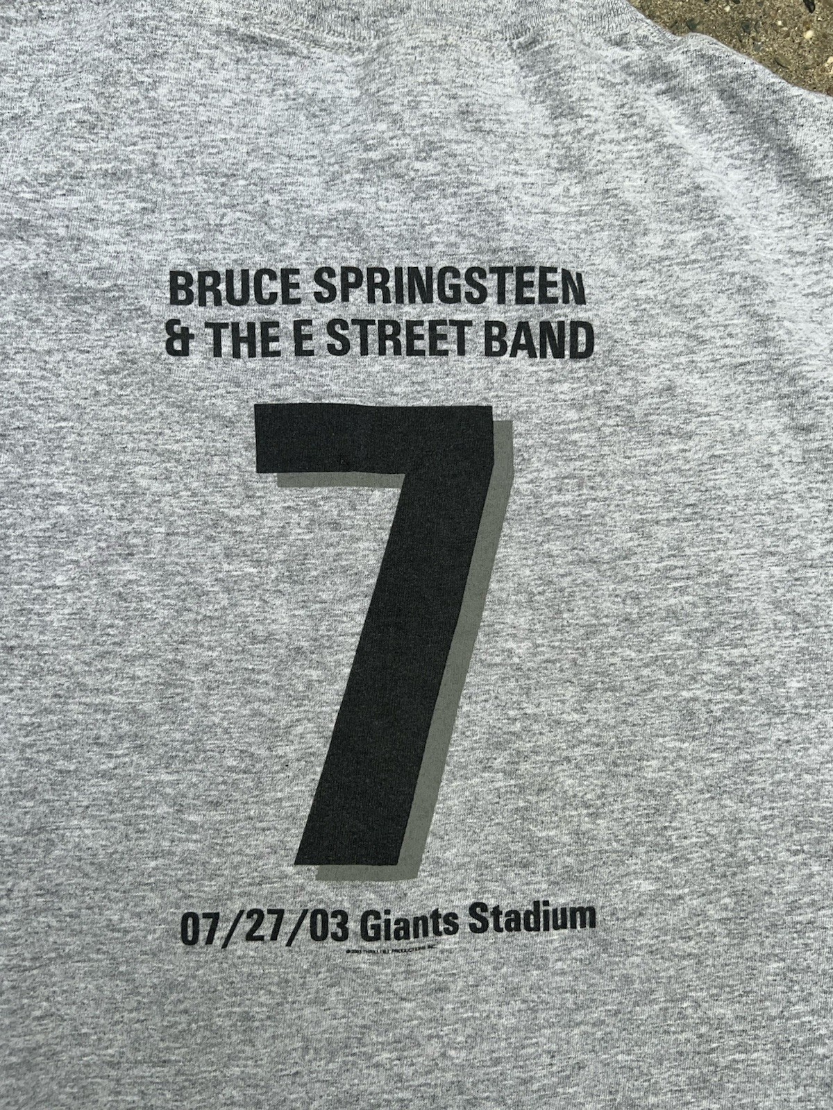 Bruce Springsteen & The E Street Band Vintage 2003 Summer Tour Shirt L