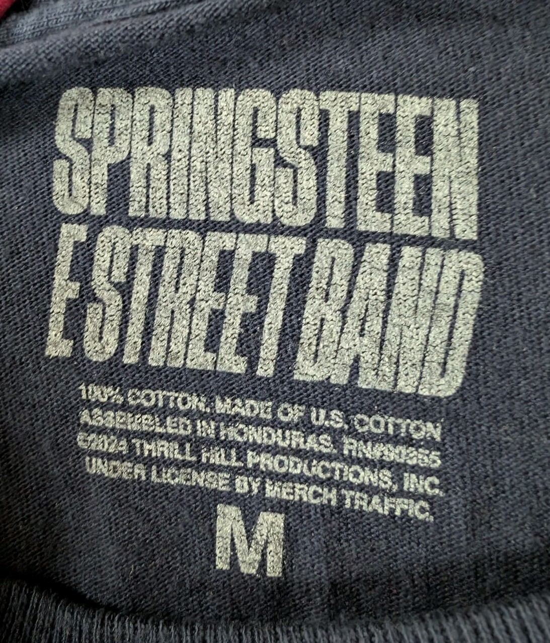 Official Bruce Springsteen & The E Street Band 2024 World Tour T-Shirt