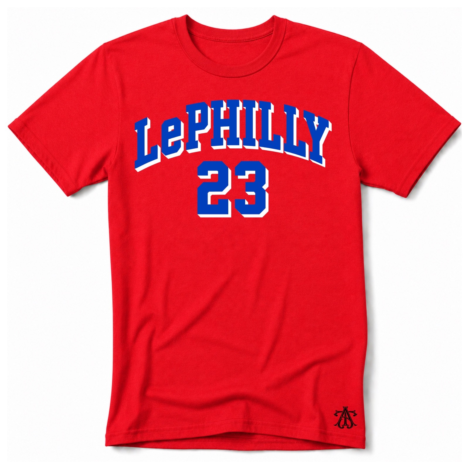LePHILLY 23 | Philadelphia Basketball themed Ring Spun Cotton T-Shirt