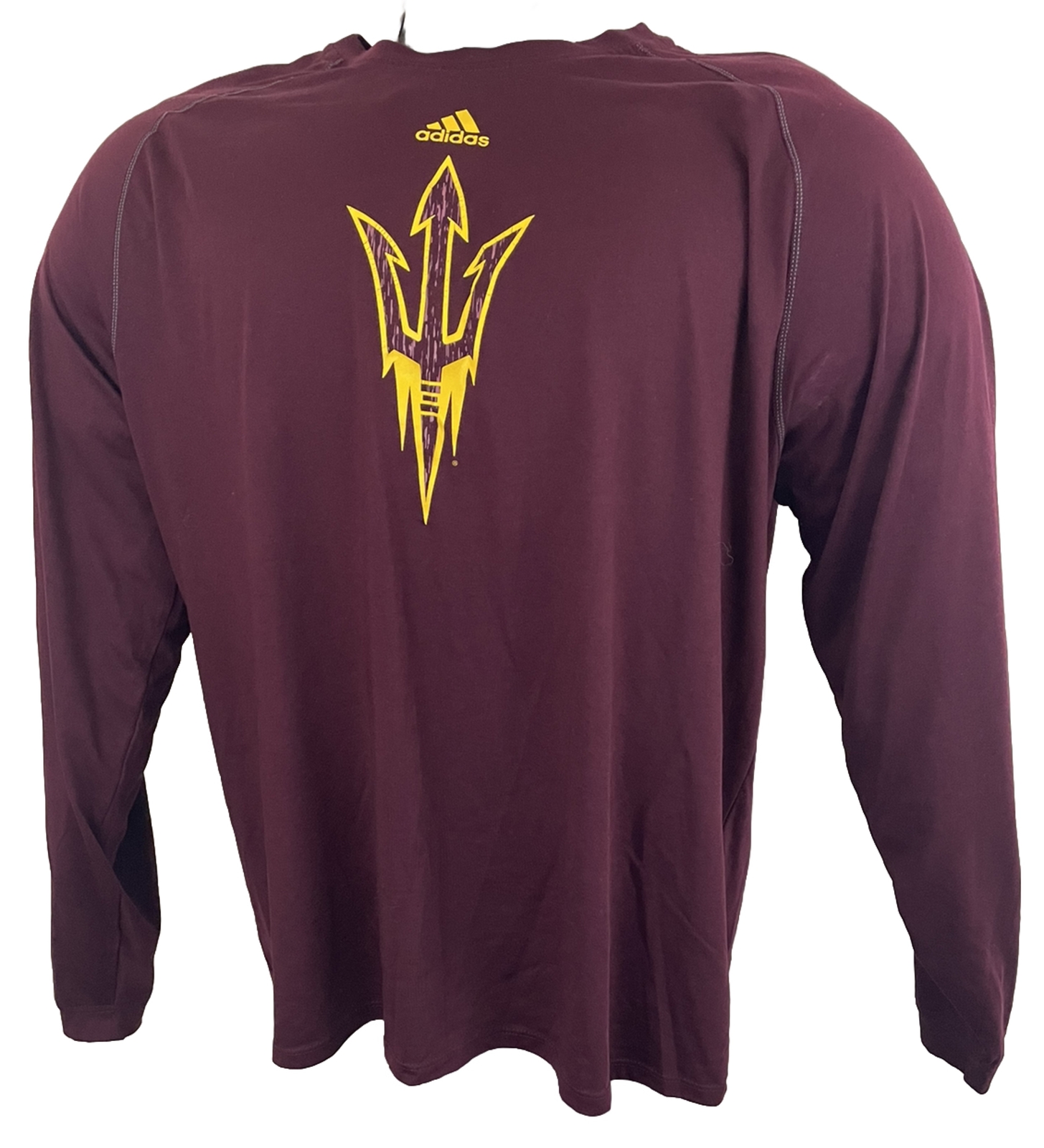 Adidas Men’s Long Sleeve Tee – Maroon