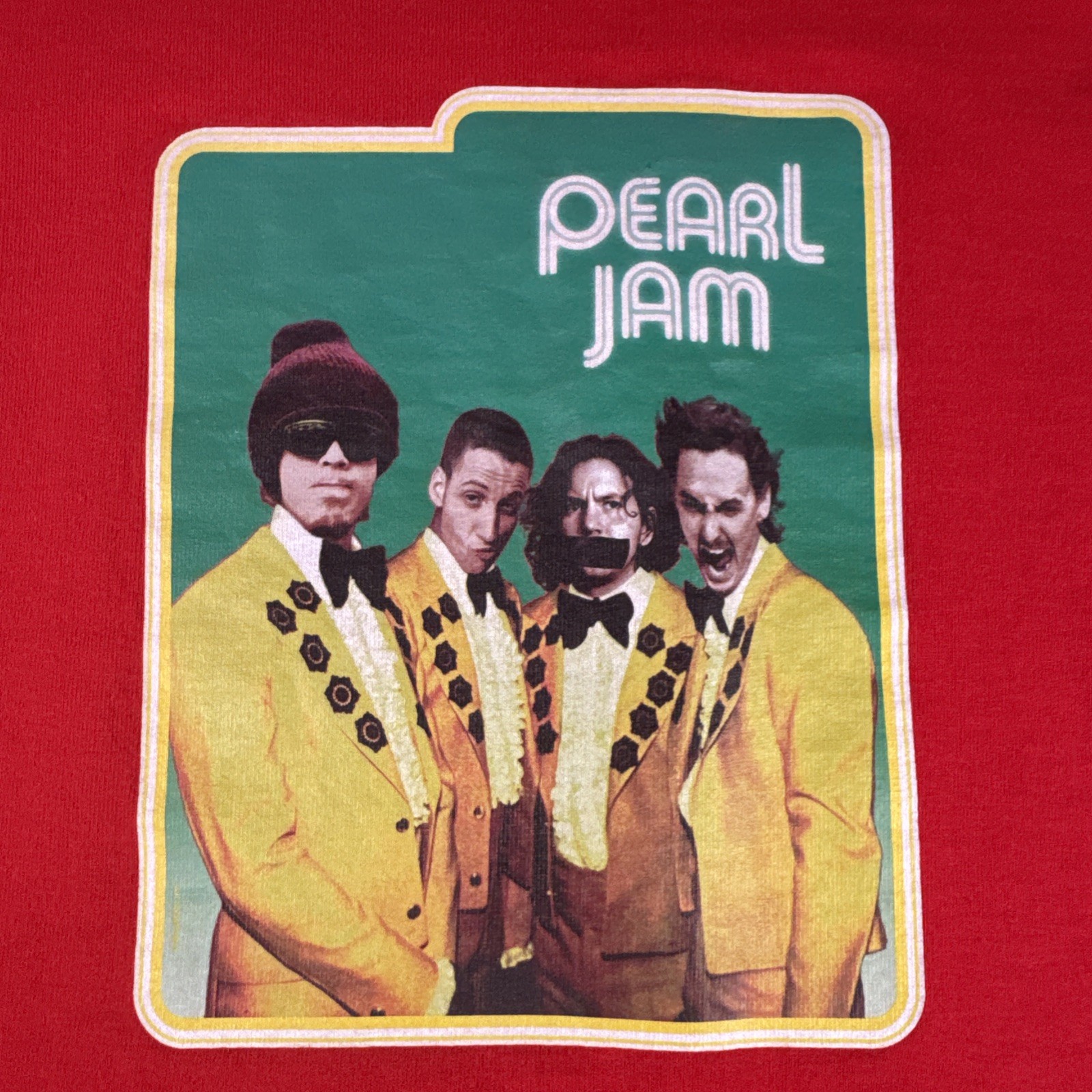 Vintage Pearl Jam Shirt Mens XL Spin Ten Club Band Tee Single Stitch