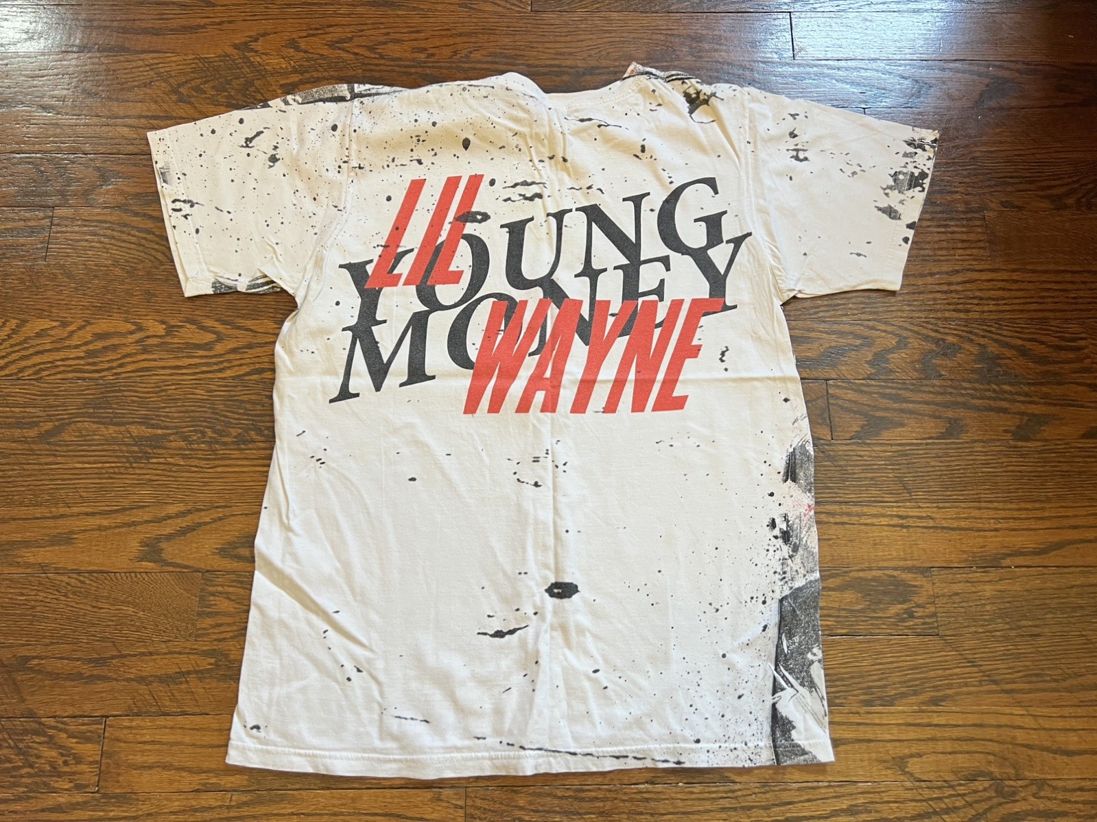 Lil Wayne 2012 Young Money Merch Graphic Rap T-Shirt Music Tour Anvil Medium