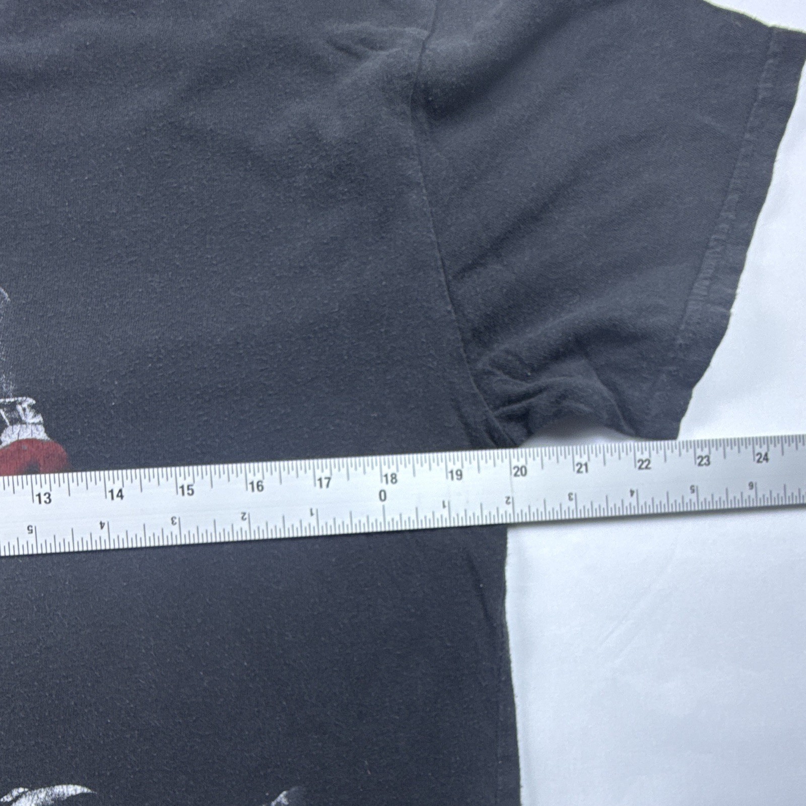 ALI Muhammad Ali Boxing Graphic Black Crew Neck T-Shirt Short Sleeve Men’s L