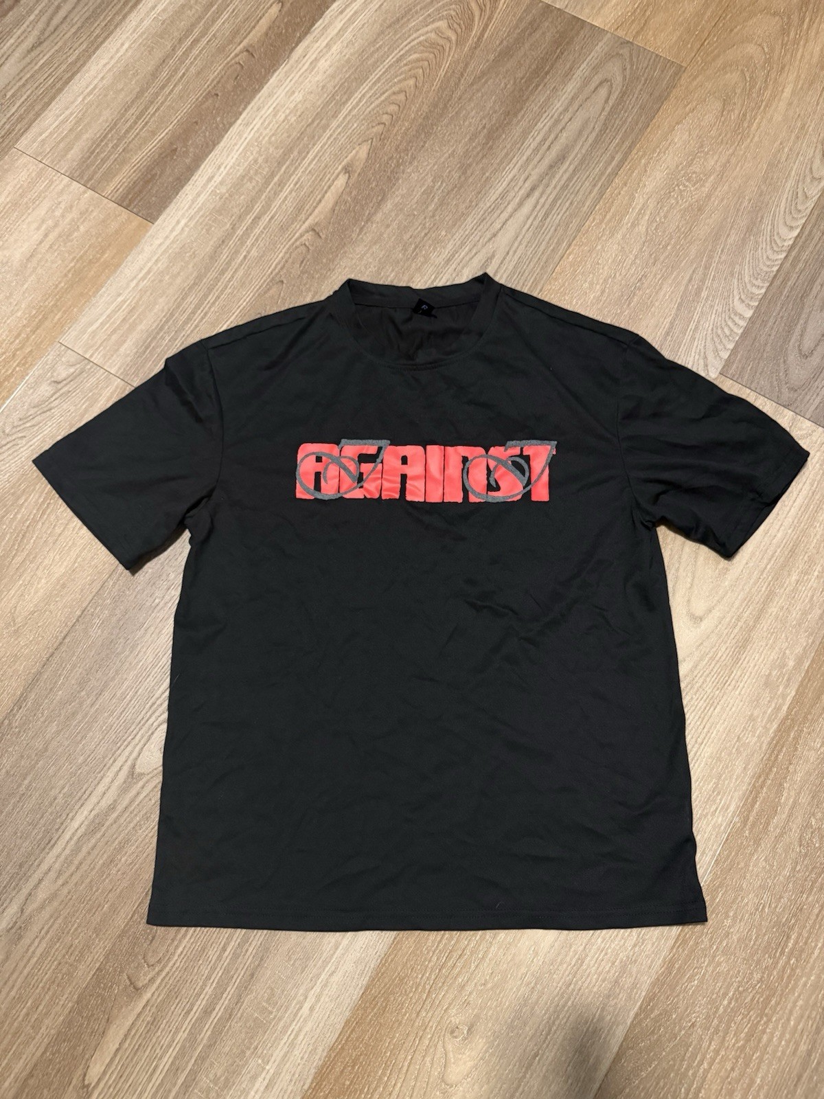 Romwe Shirt Medium Rage “Against” Big Brother Shirt Black