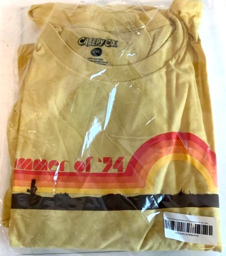 NEW Creepy Co. Company Texas Chainsaw Massacre SUMMER OF 74 T-Shirt Tee XS-4XL